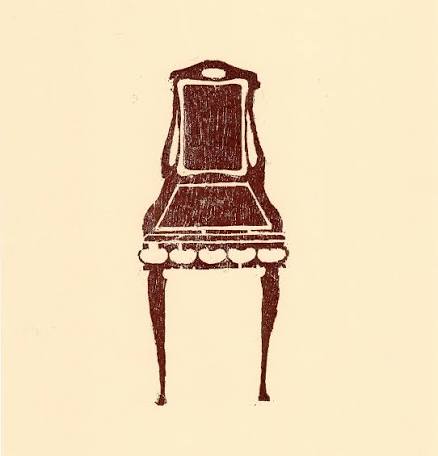 Logotipo Antiquário Flora e Café