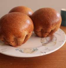 Brioche Petit Boule Pralinê de Nozes