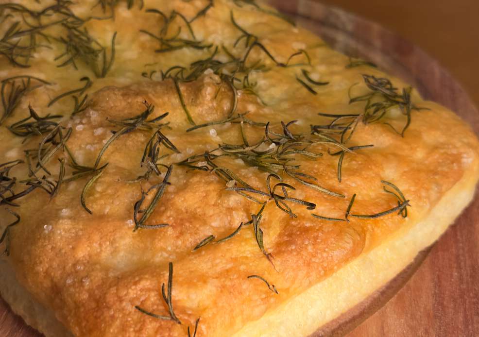 Focaccia de Alecrim